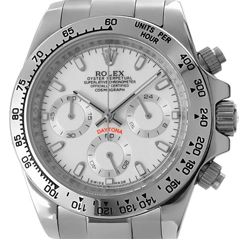 rolex daytona stahl 2017 neu weisses ziffernblatt fake|real daytona Rolex.